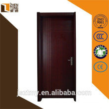 High quality solid wood frame/architrave custom veneer wooden flush door